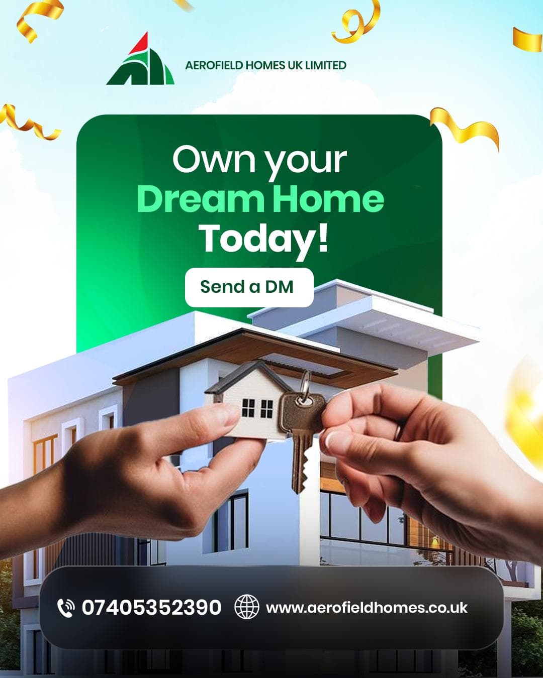 Aerofield Homes Promotional Flyer 1